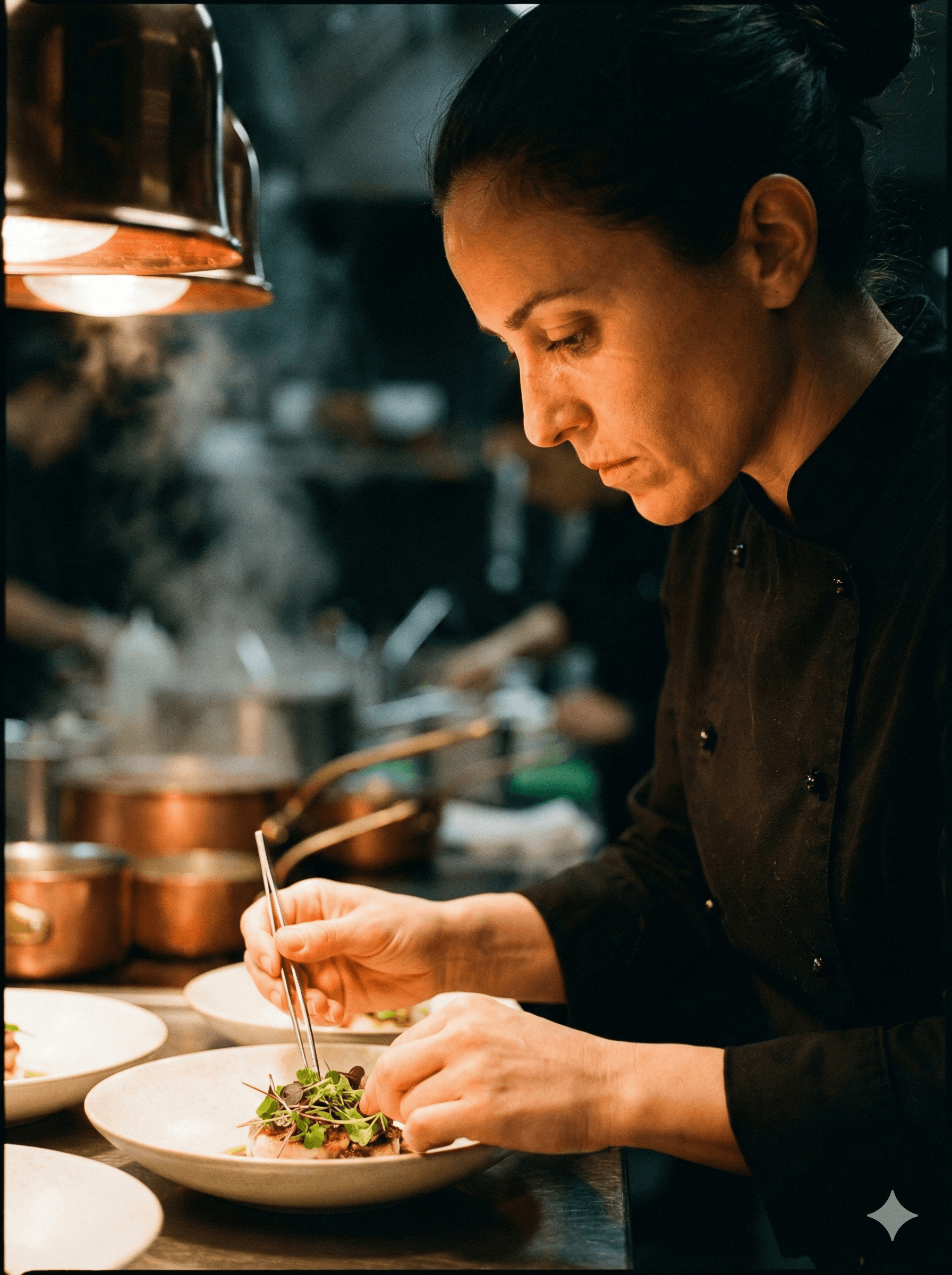 Küchenchefin Sophia Hartmann